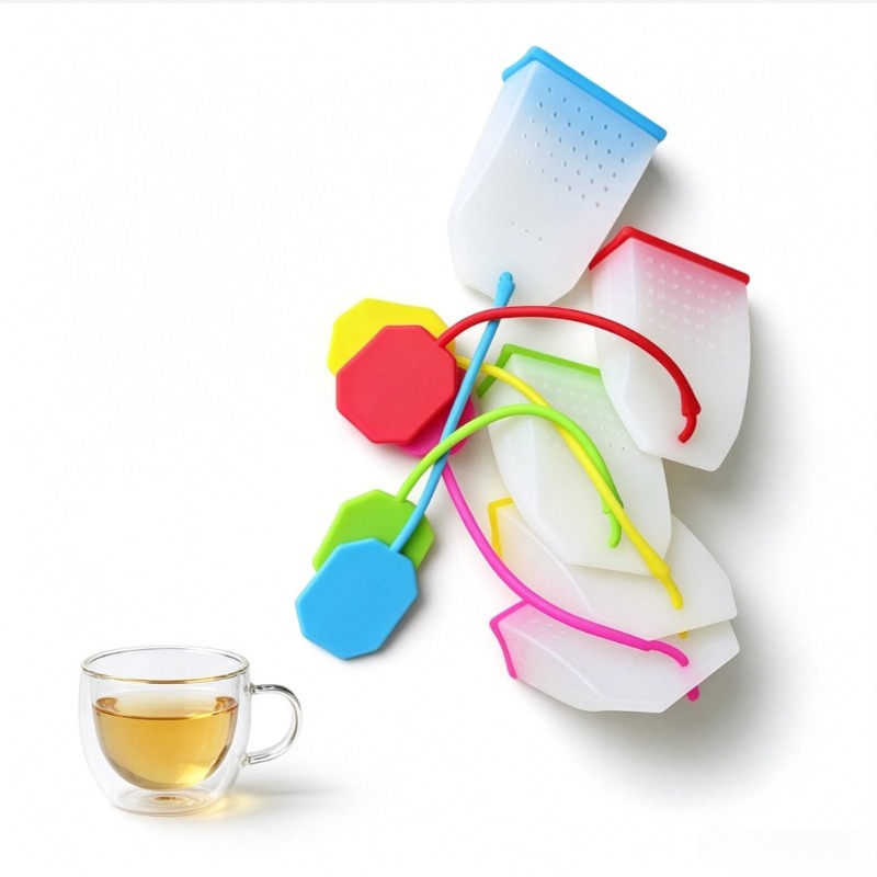 Loose Leaf Tea Infuser - Food Grade Silicone Tea Infuser, 3