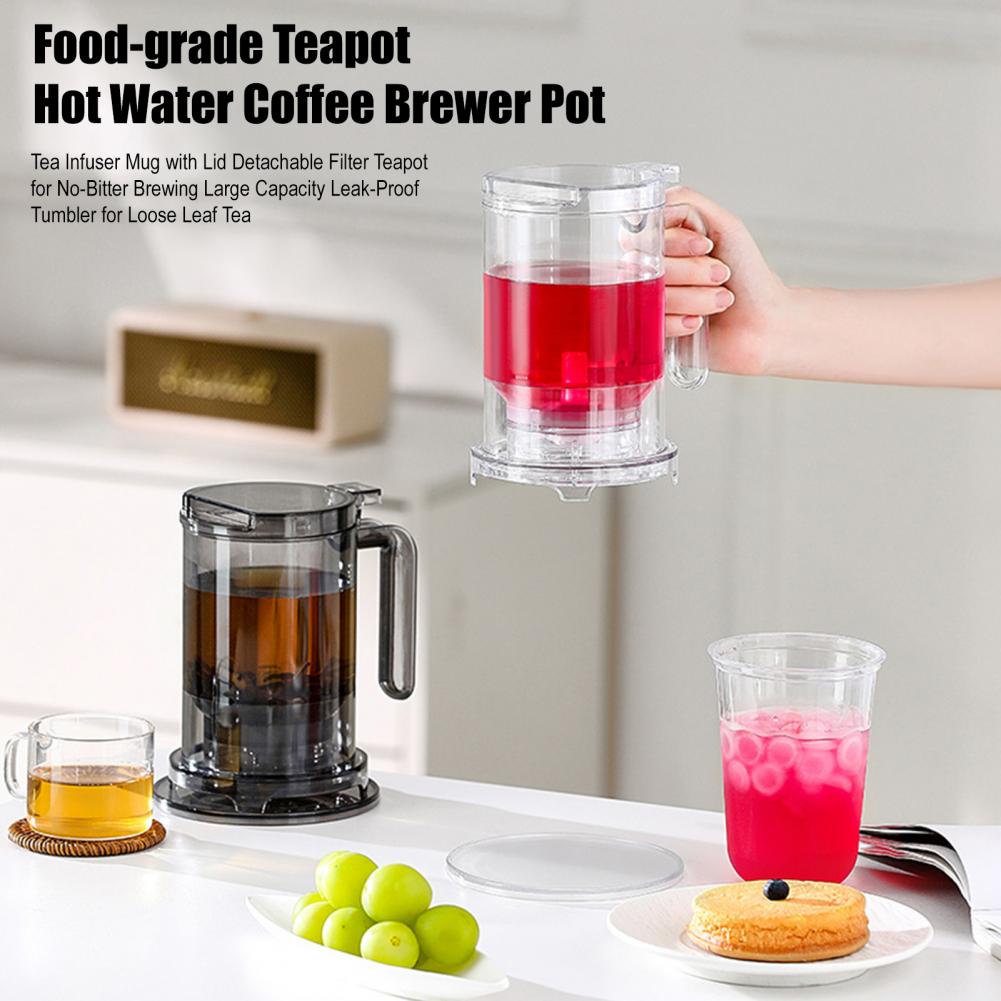 Tea Infuser Mug With Lid Detac - Loose Leaf Tea Infuser review and price